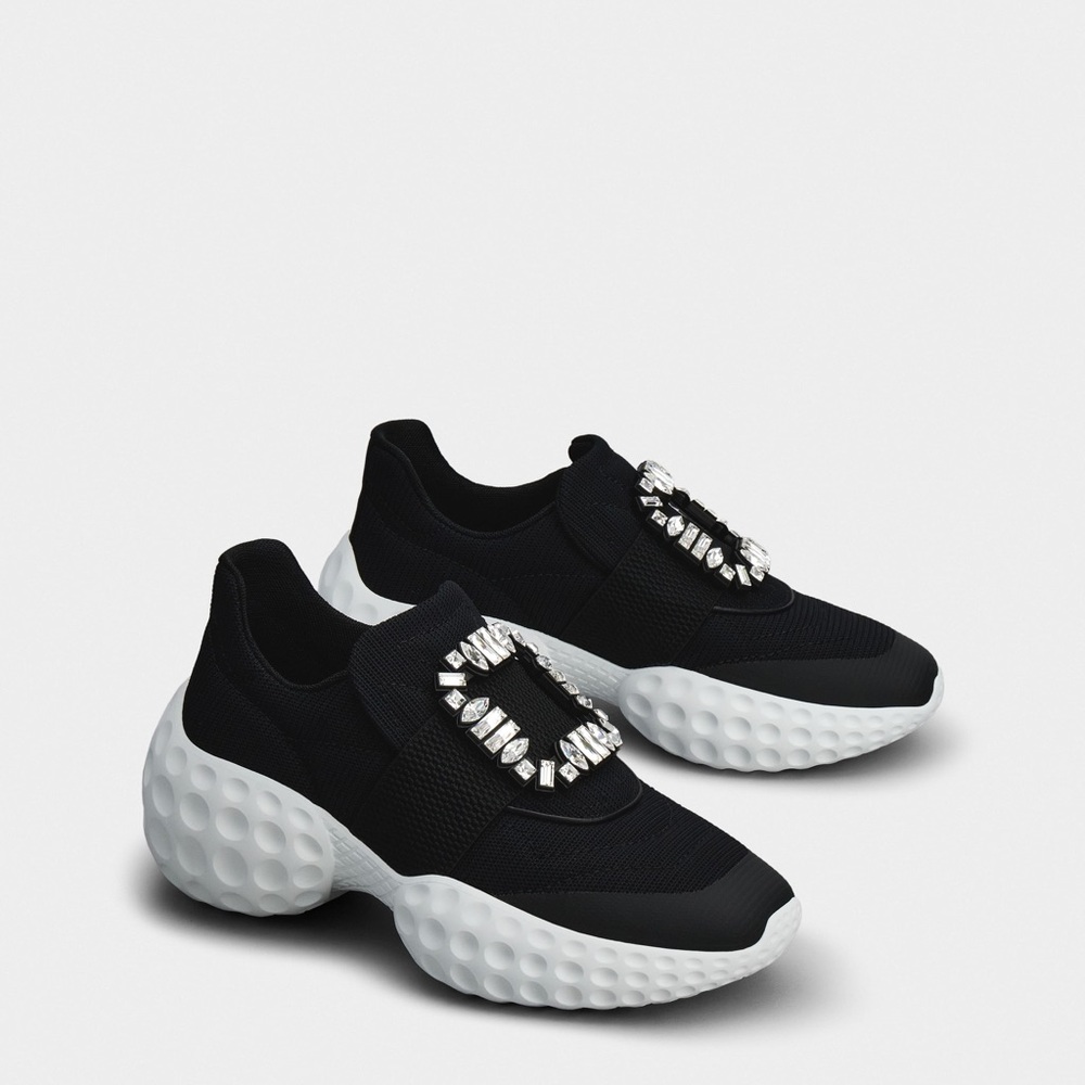 Roger Vivier Classic Black Women's Sneakers